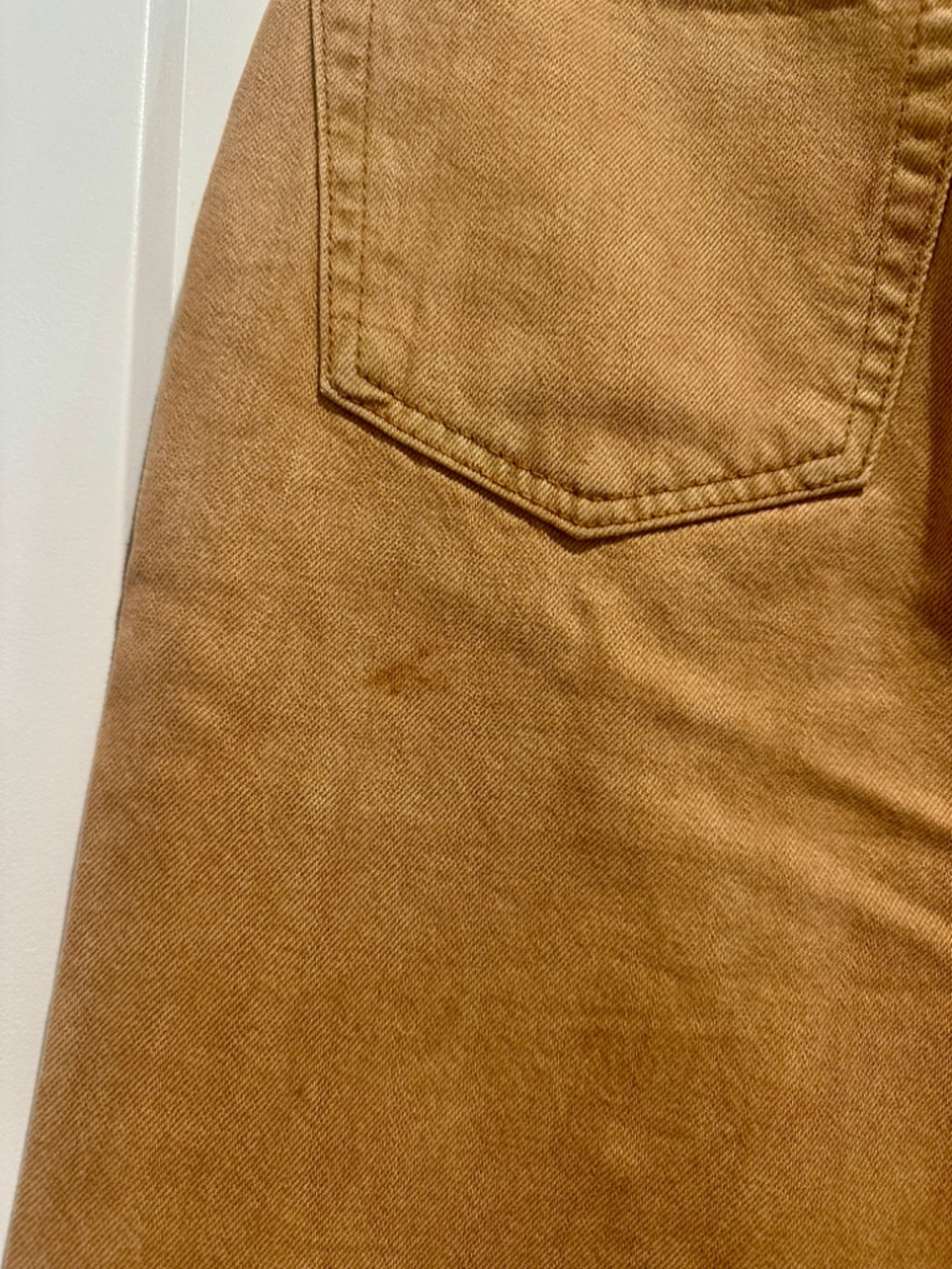 RE/DONE Easy Straight Jeans in Western Desert Sand - Picture 7 of 7
